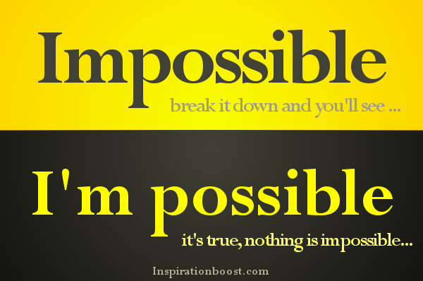 I'm Possible!!!
